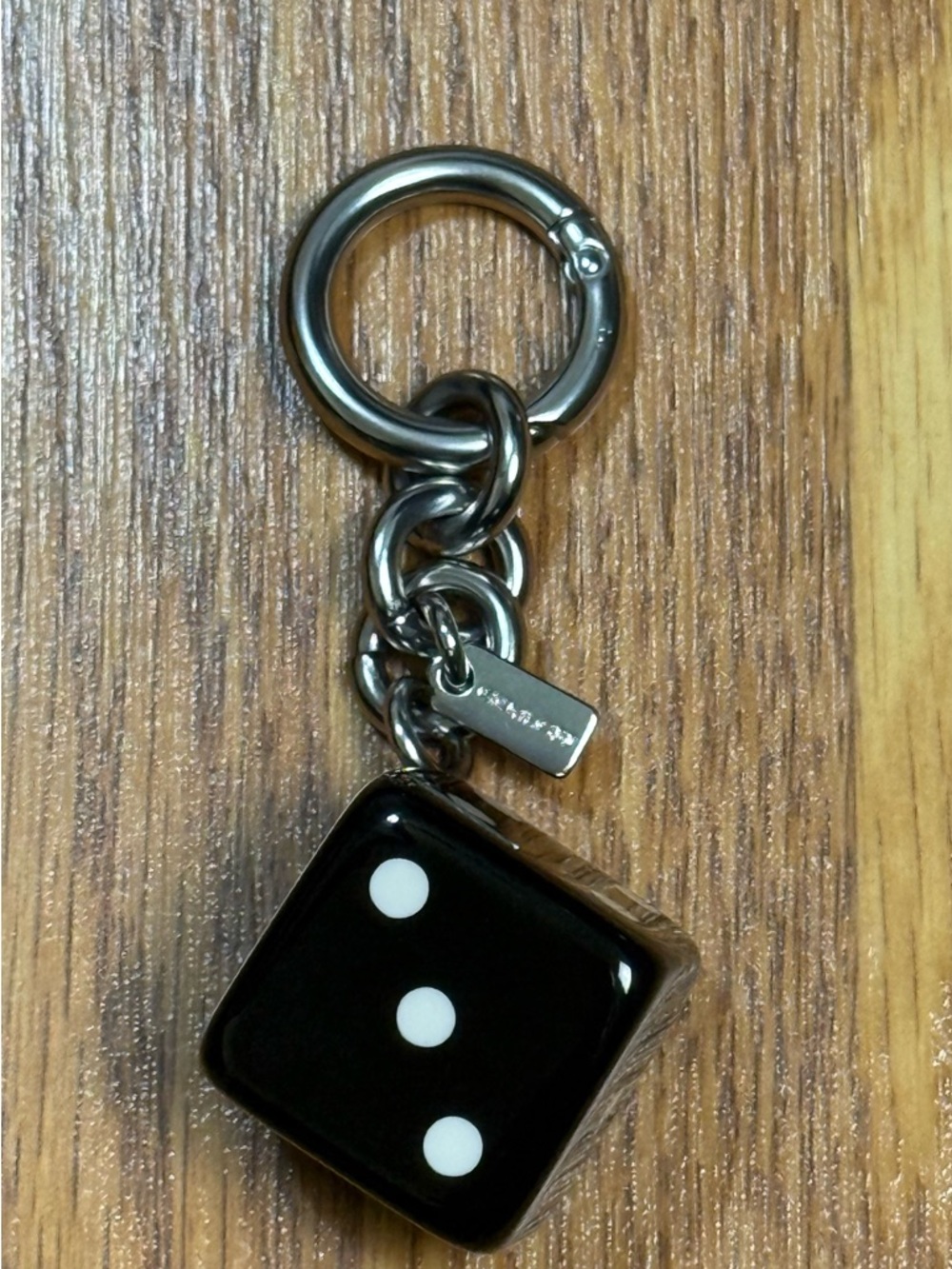 Coach Dice Charm from Denim Teri